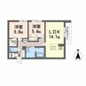 徳島線/佐古駅 徒歩21分 2階 建築中 2LDKの間取り