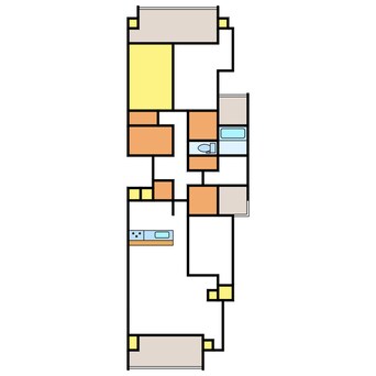 間取図 徳島線/徳島駅 徒歩25分 8階 築2年