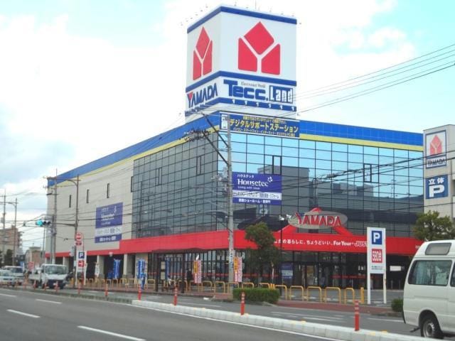 ヤマダデンキTecc　LIFE　SELECT徳島本店(電気量販店/ホームセンター)まで1364m※ヤマダ電機 徳島線/徳島駅 徒歩25分 8階 築2年