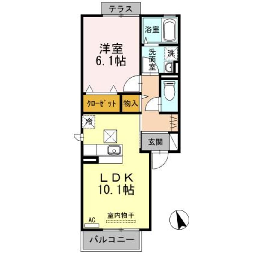 間取図 Ms弐番館