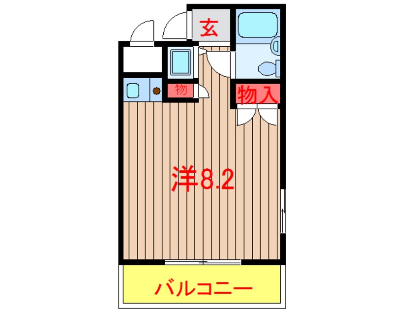 間取図 メゾンロートレック