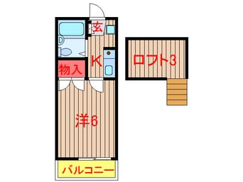 間取図 アイリス宮田