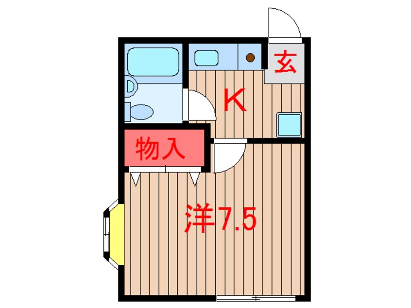 間取図 第二メゾンヒロ