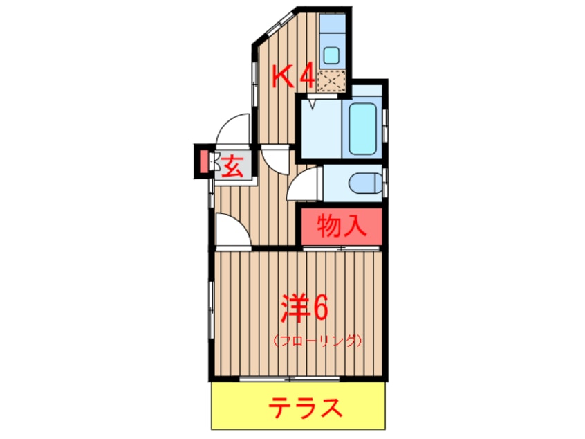 間取図 徳永アパート