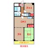 京成松戸線/高根木戸駅 徒歩7分 1階 築30年 3DKの間取り