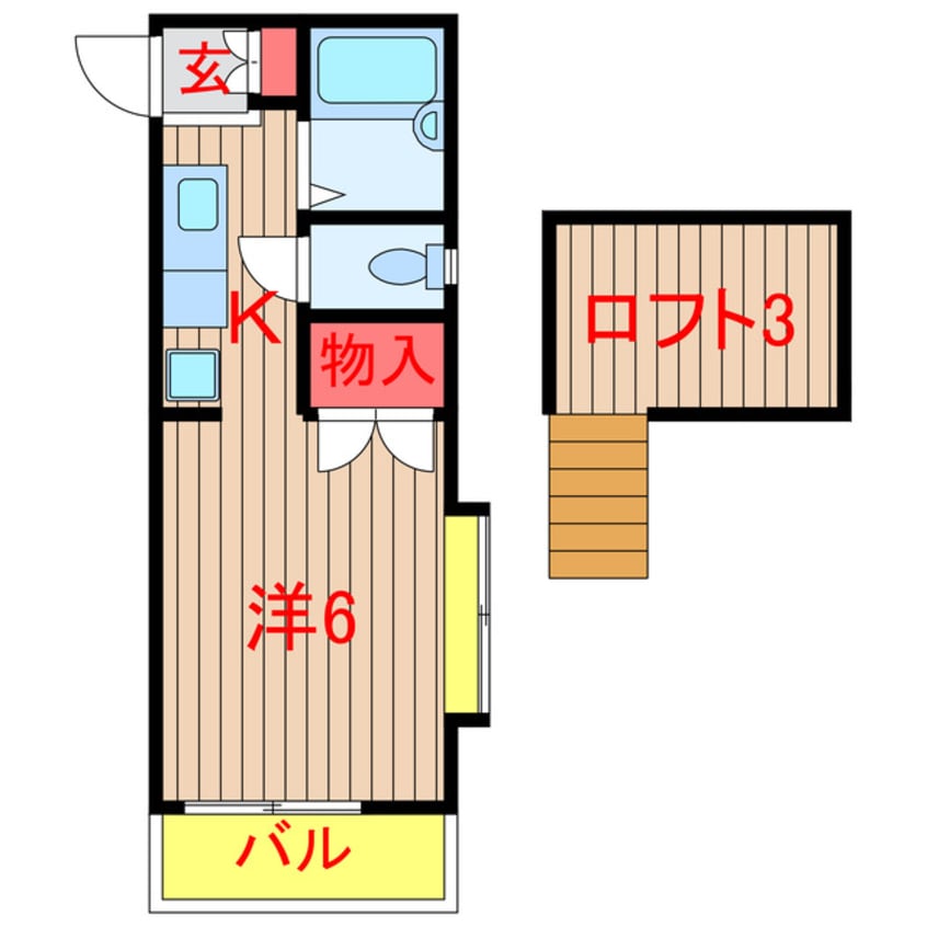 間取図 プラチナコート