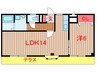 新京成電鉄新京成線/薬園台駅 徒歩13分 1階 築31年 1LDKの間取り