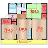 リバーハイム習志野台 3DKの間取り