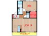 エトワール(新高根4) 1LDKの間取り