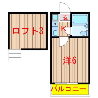 間取図 ジュネパレス北習志野第2