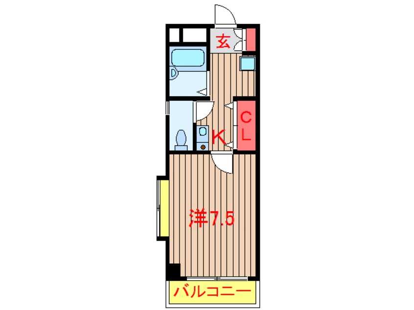 間取図 東葉高速鉄道/八千代緑が丘駅 徒歩3分 4階 築26年