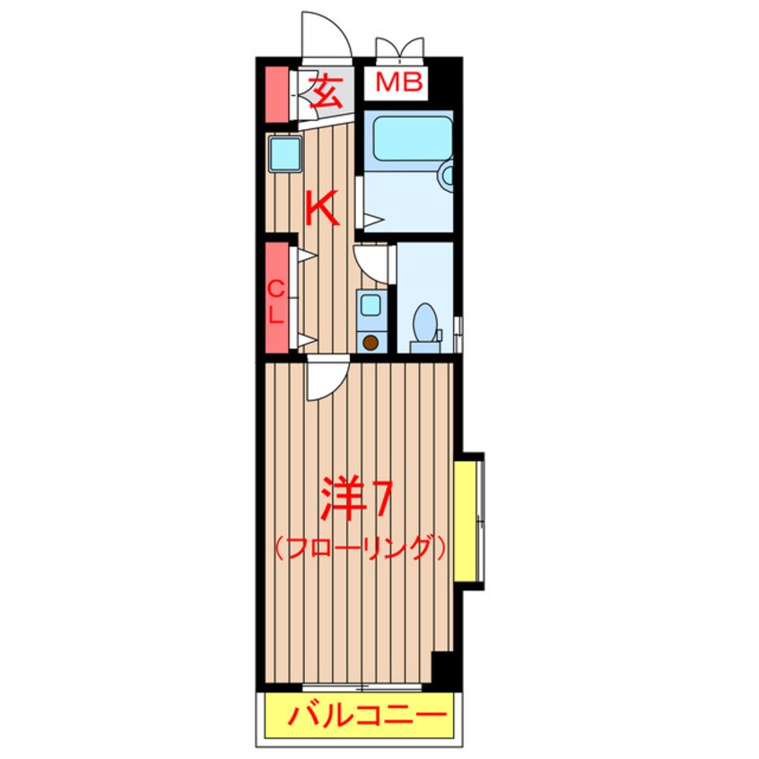間取図 いわきビル