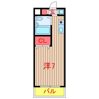 間取図 新京成電鉄新京成線/習志野駅 徒歩14分 4階 築32年