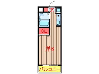 間取図 サンハイツ習志野(習5)