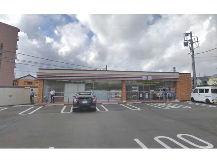 セブンイレブン船橋習志野1丁目店(コンビニ)まで641m 京成松戸線/習志野駅 徒歩13分 2階 築34年