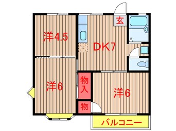 間取図 あすかヒルズ