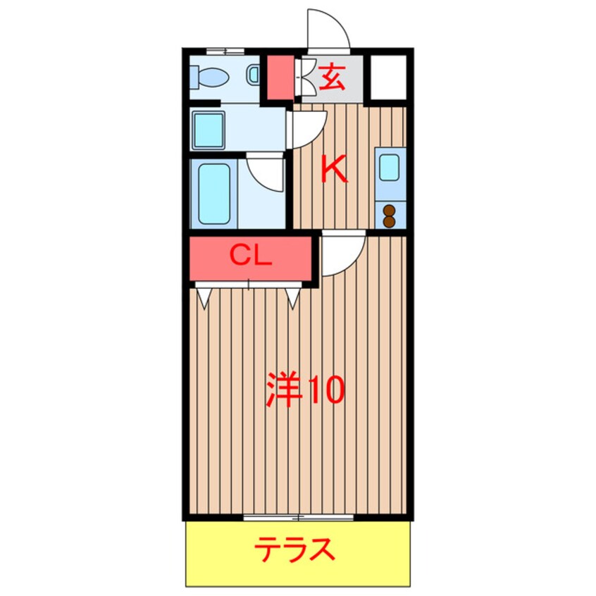 間取図 アルカンシェル習志野台