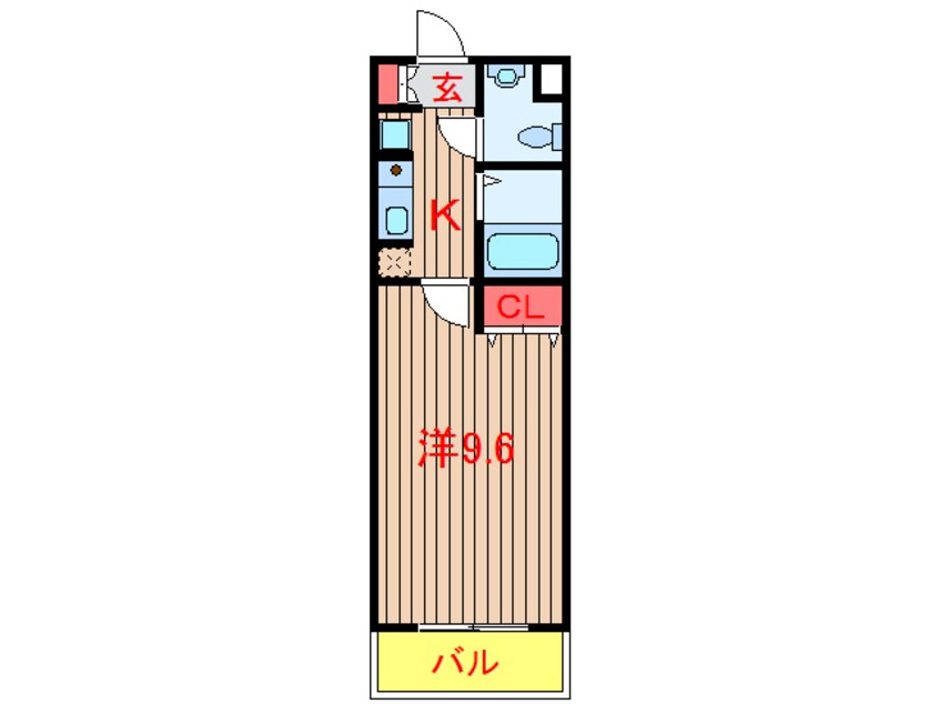 間取図 東葉高速鉄道/北習志野駅 徒歩17分 2階 築19年