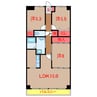 東葉高速鉄道/八千代緑が丘駅 徒歩3分 7階 築25年 3LDKの間取り
