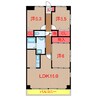 アクトヒルズ八千代Ⅱ 3LDKの間取り