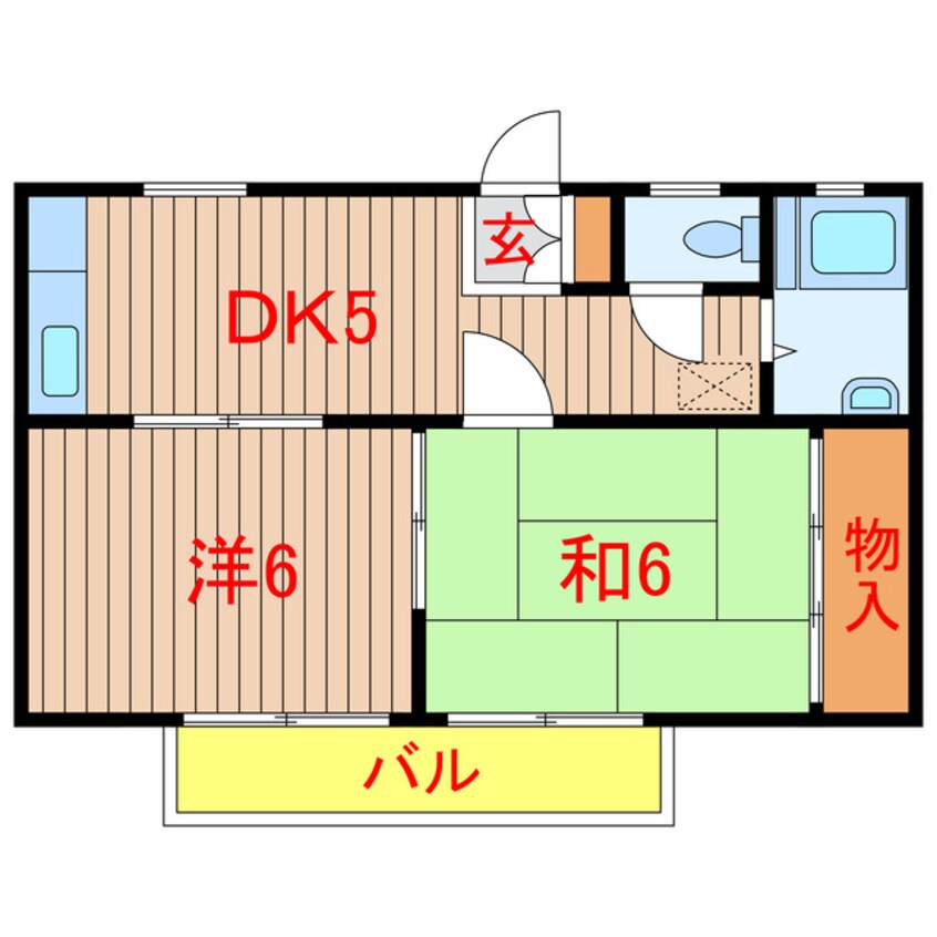間取図 フェリシティハイツＡ・Ｂ棟
