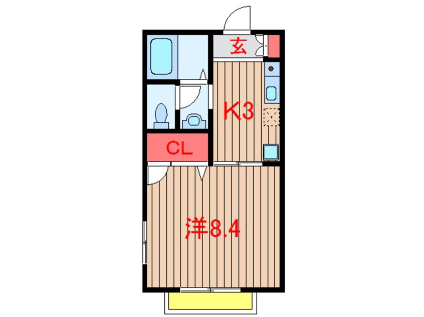 間取図 パストラルベルデ