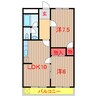 東葉高速鉄道/北習志野駅 徒歩13分 3階 築37年 2LDKの間取り