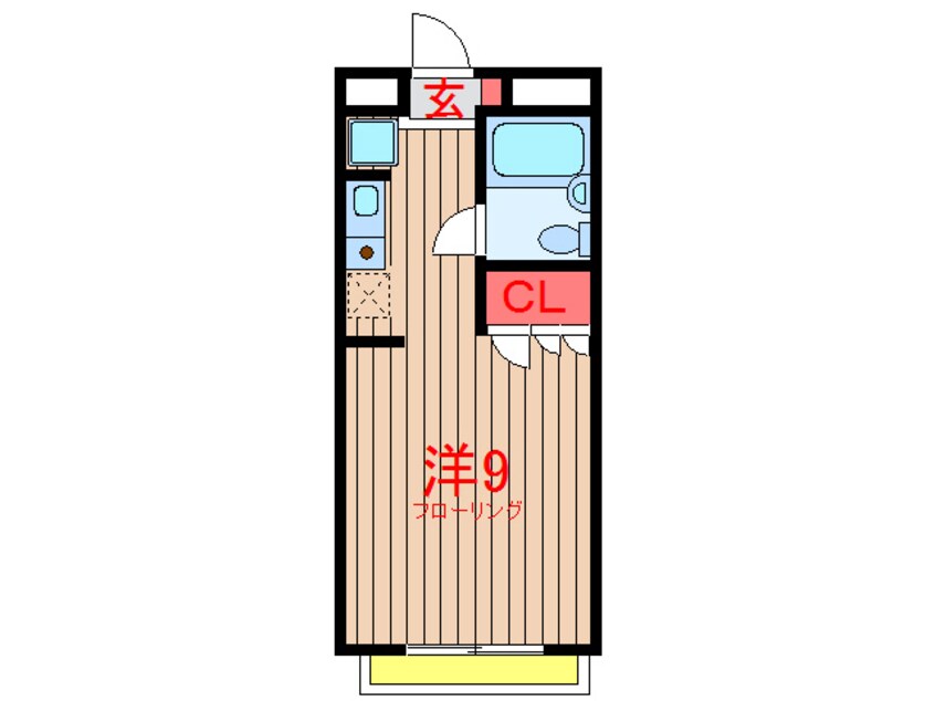 間取図 レジデンス習志野台