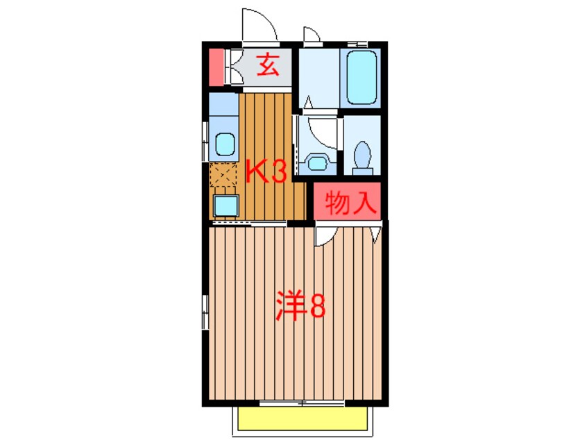 間取図 習志野ガーデン