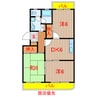 京成松戸線/薬園台駅 徒歩6分 2階 築39年 3DKの間取り