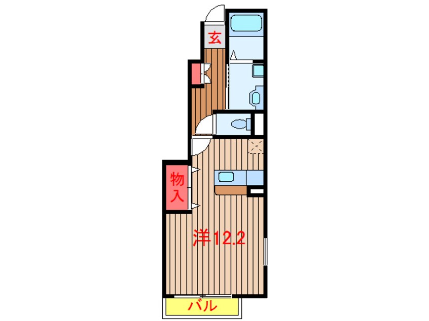 間取図 新京成電鉄新京成線/薬園台駅 徒歩7分 1階 築16年