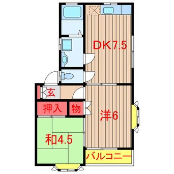 間取図 ハイツ・フロンティア