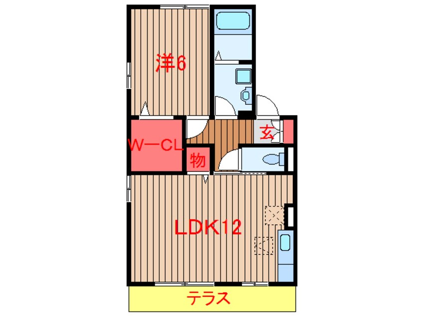 間取図 オリーブガーデンＣ棟