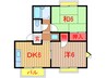 東葉高速鉄道/八千代緑が丘駅 徒歩16分 2階 築36年 2DKの間取り