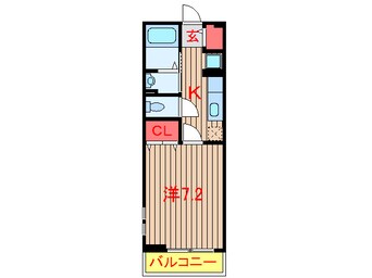 間取図 東葉高速鉄道/飯山満駅 徒歩8分 2階 築16年