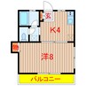 東葉高速鉄道/船橋日大前駅 徒歩17分 2階 築28年 1Kの間取り