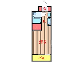 間取図 東葉高速鉄道/北習志野駅 徒歩12分 4階 築29年