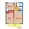 東葉高速鉄道/飯山満駅 徒歩18分 1階 築38年 2DKの間取り