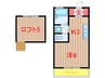 京成松戸線/高根公団駅 徒歩5分 2階 築31年 1Kの間取り