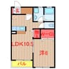 東葉高速鉄道/飯山満駅 徒歩3分 1階 築19年 1LDKの間取り