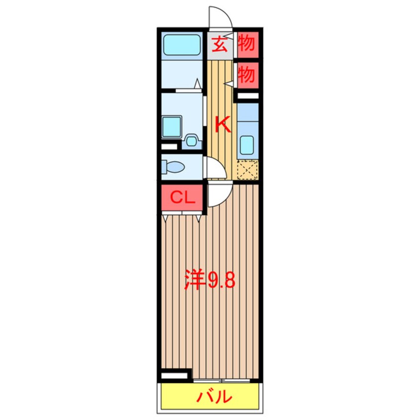 間取図 カーサ・プラシード