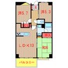 グランドセラーコート 3LDKの間取り