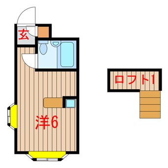 間取図 京成松戸線/二和向台駅 徒歩14分 2階 築35年