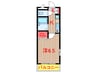 ＲＥＡＬＪＯＹ薬円台6番館 1Kの間取り