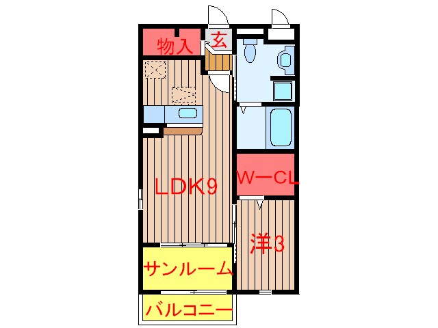 間取り図 フィオリスタ