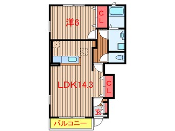 間取図 東葉高速鉄道/八千代緑が丘駅 徒歩13分 1階 築15年