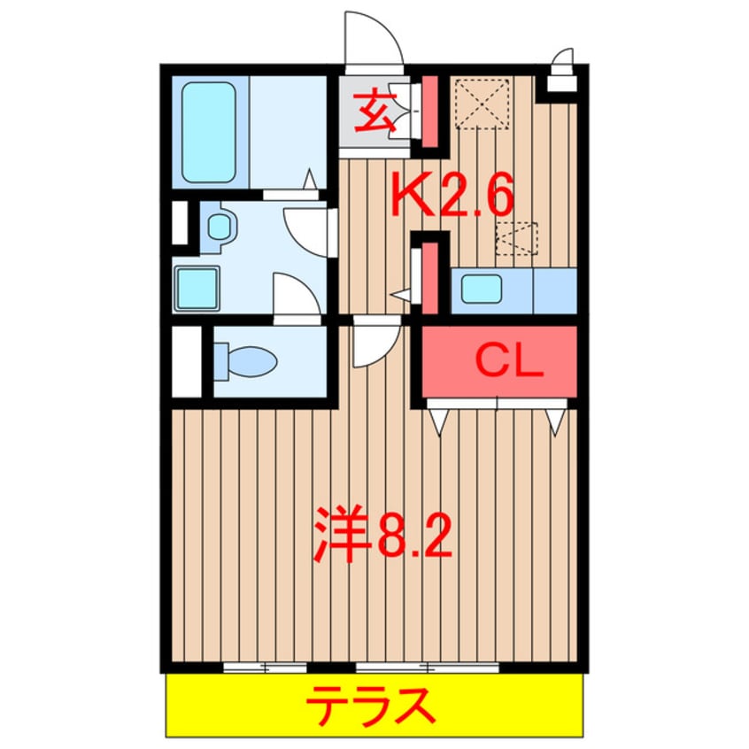 間取図 東葉高速鉄道/北習志野駅 徒歩5分 1階 築16年
