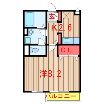 間取図 東葉高速鉄道/北習志野駅 徒歩5分 2階 築15年