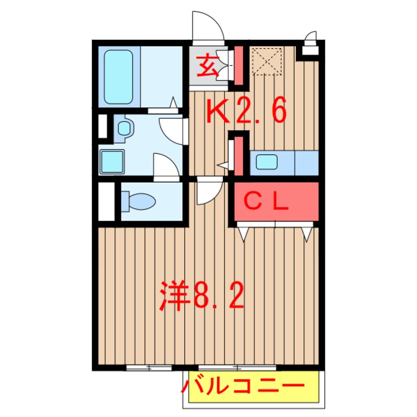 間取図 東葉高速鉄道/北習志野駅 徒歩5分 2階 築15年