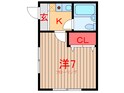 千葉ハイツの間取図